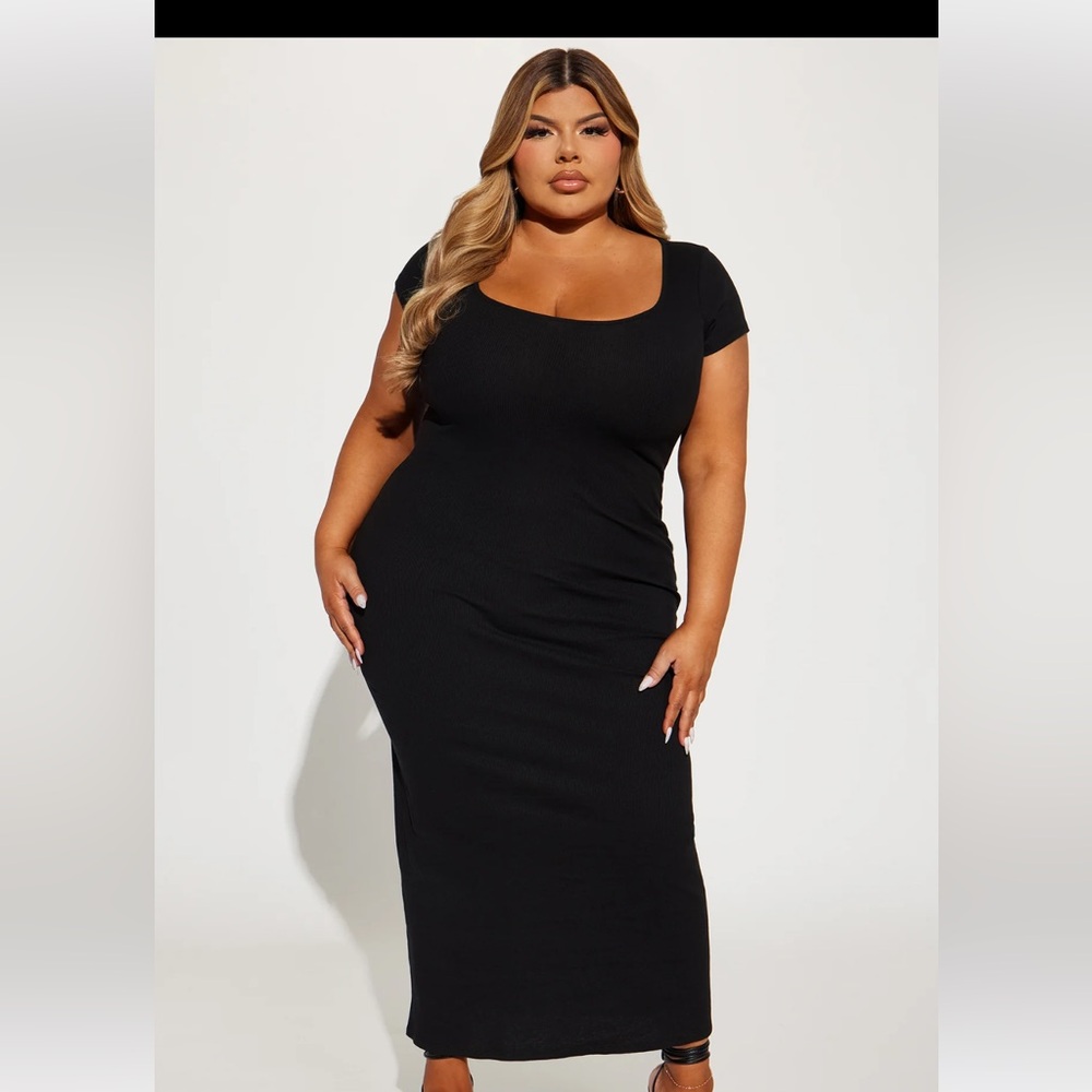 TWO ribbed maxi dresses (see pics)